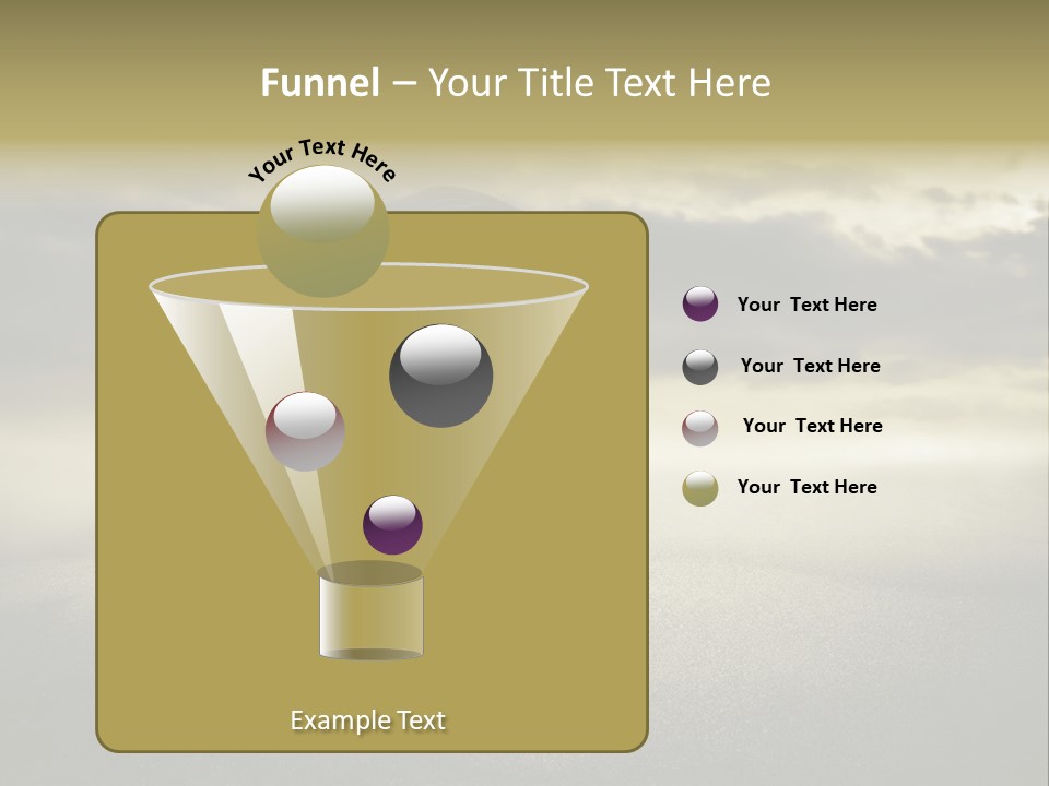 Desert Rain Career PowerPoint Template