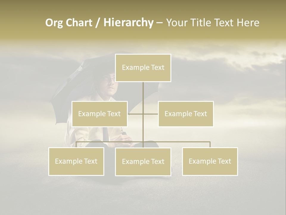 Desert Rain Career PowerPoint Template