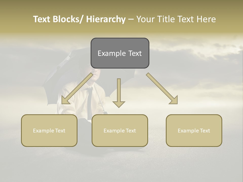 Desert Rain Career PowerPoint Template