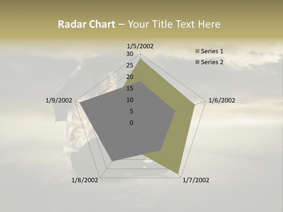 Desert Rain Career PowerPoint Template
