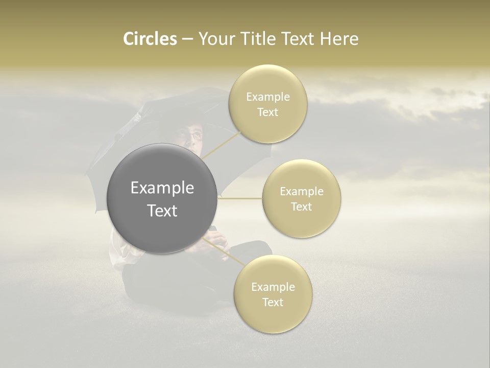 Desert Rain Career PowerPoint Template