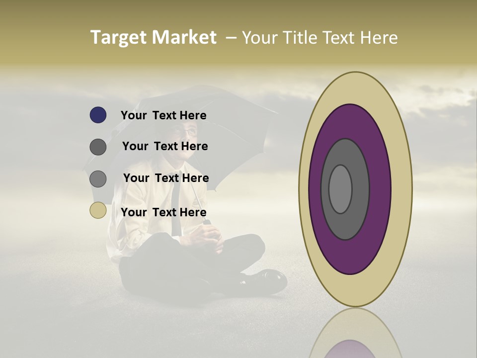 Desert Rain Career PowerPoint Template