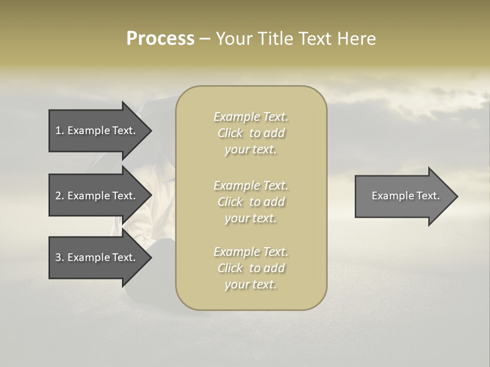 Desert Rain Career PowerPoint Template