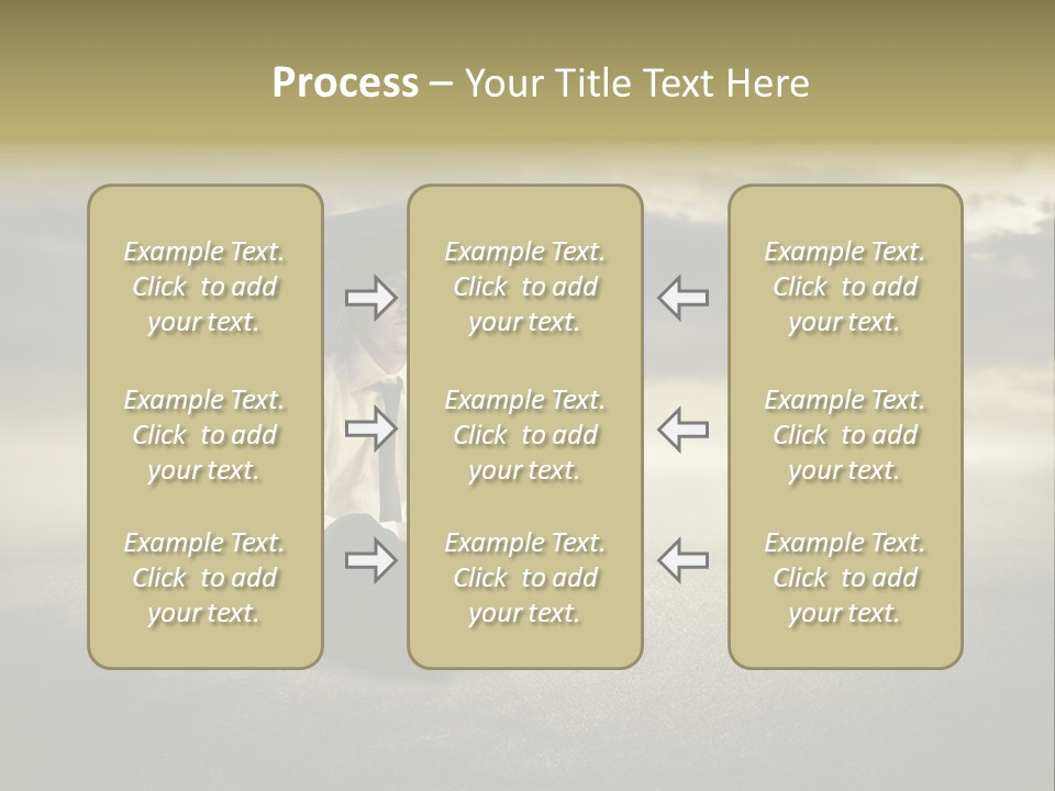 Desert Rain Career PowerPoint Template