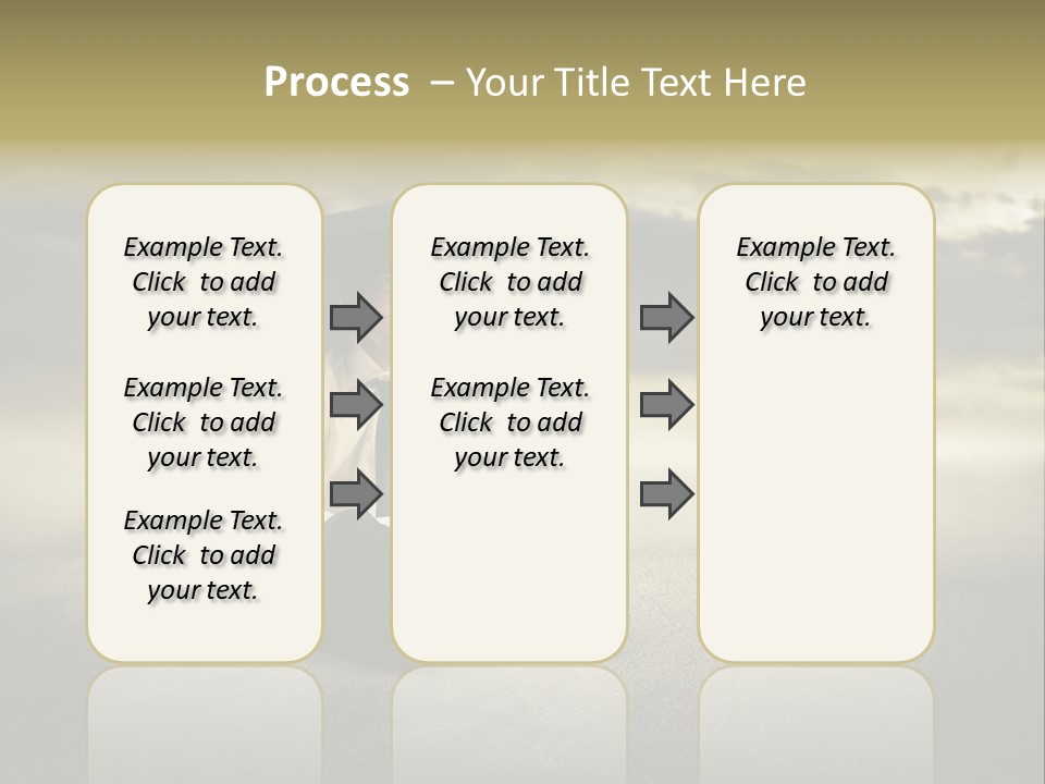 Desert Rain Career PowerPoint Template