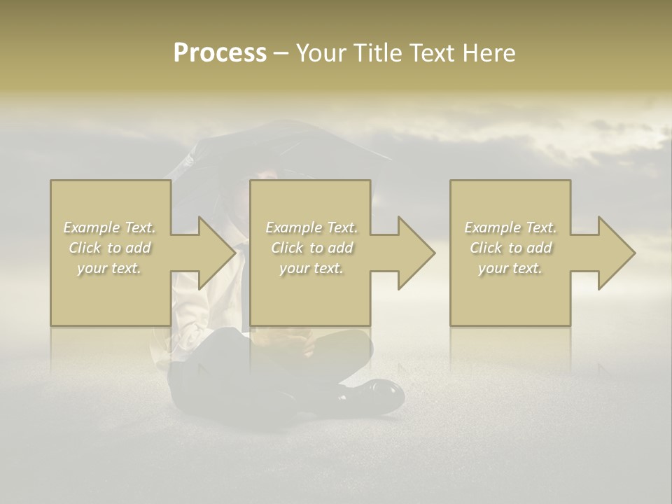 Desert Rain Career PowerPoint Template