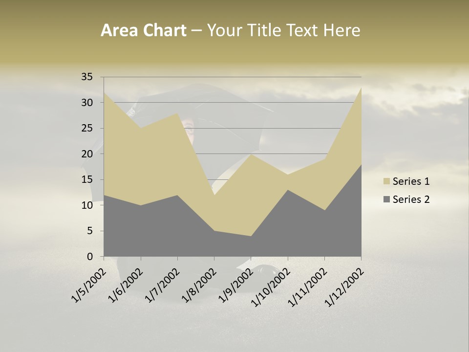 Desert Rain Career PowerPoint Template