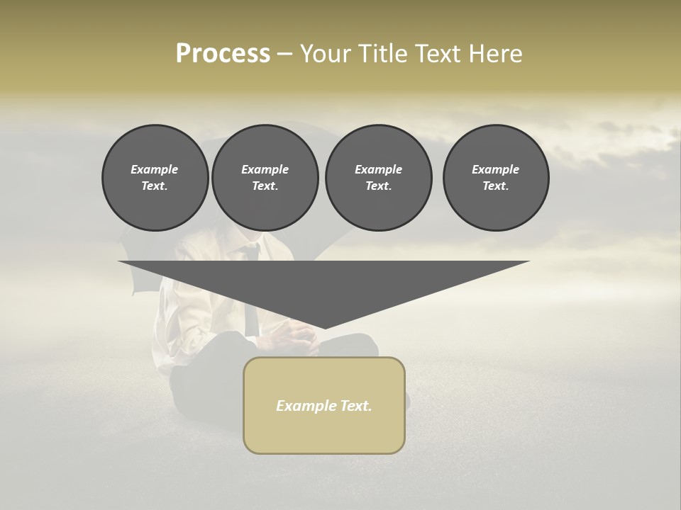 Desert Rain Career PowerPoint Template