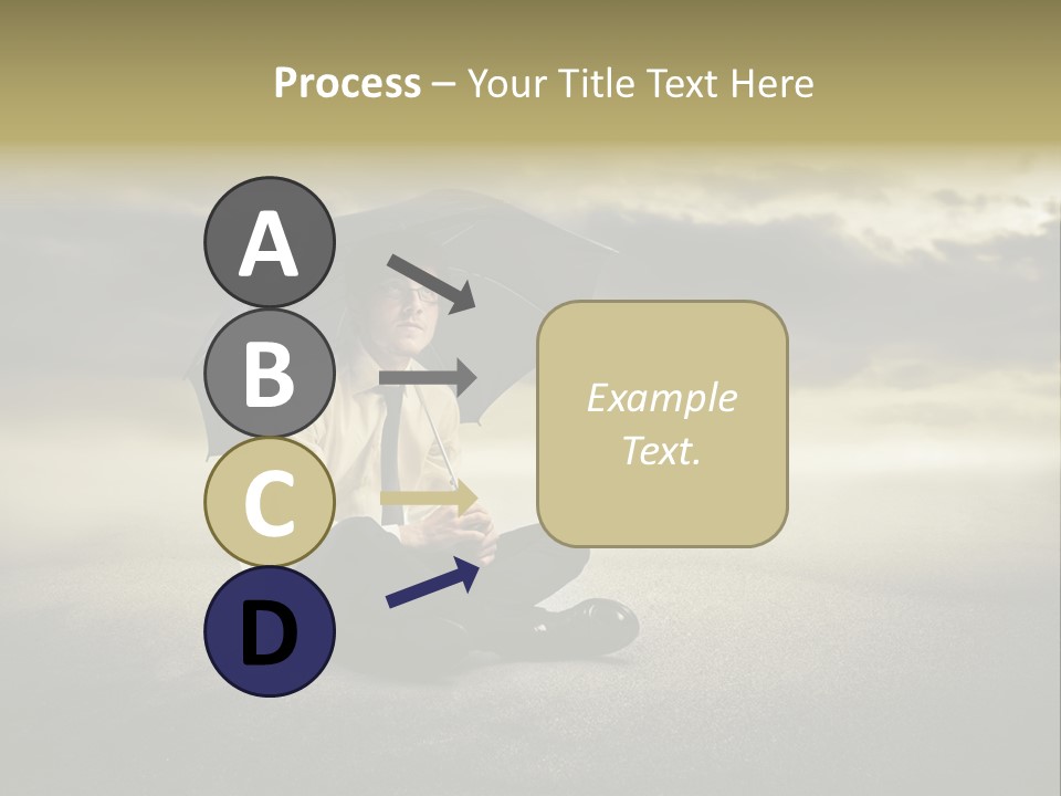 Desert Rain Career PowerPoint Template