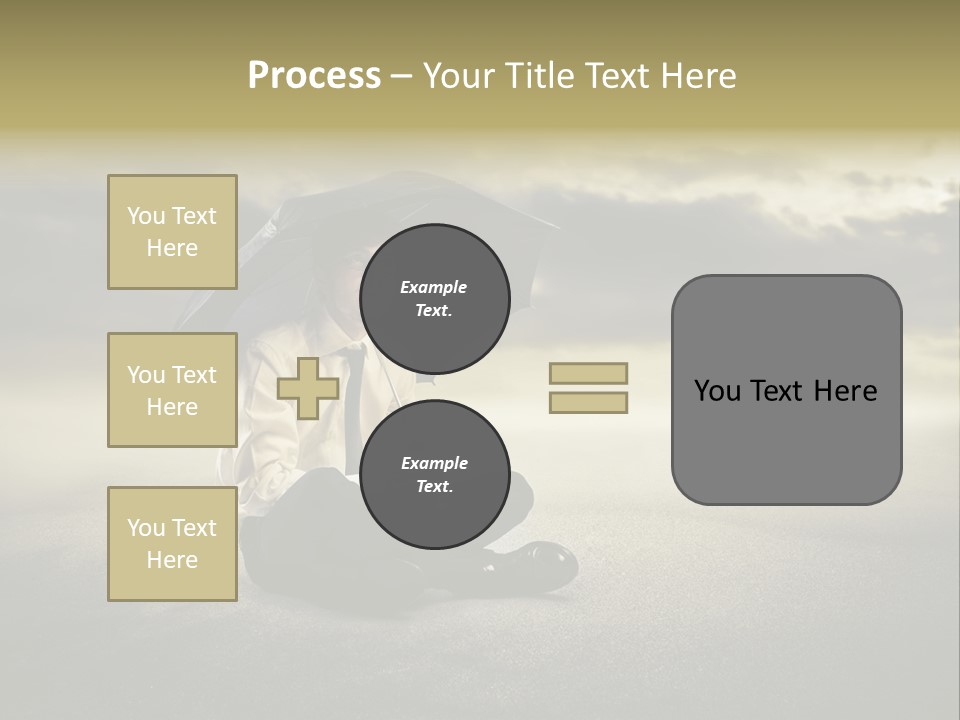 Desert Rain Career PowerPoint Template