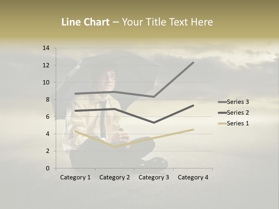 Desert Rain Career PowerPoint Template