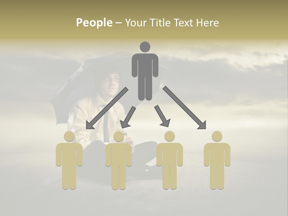 Desert Rain Career PowerPoint Template