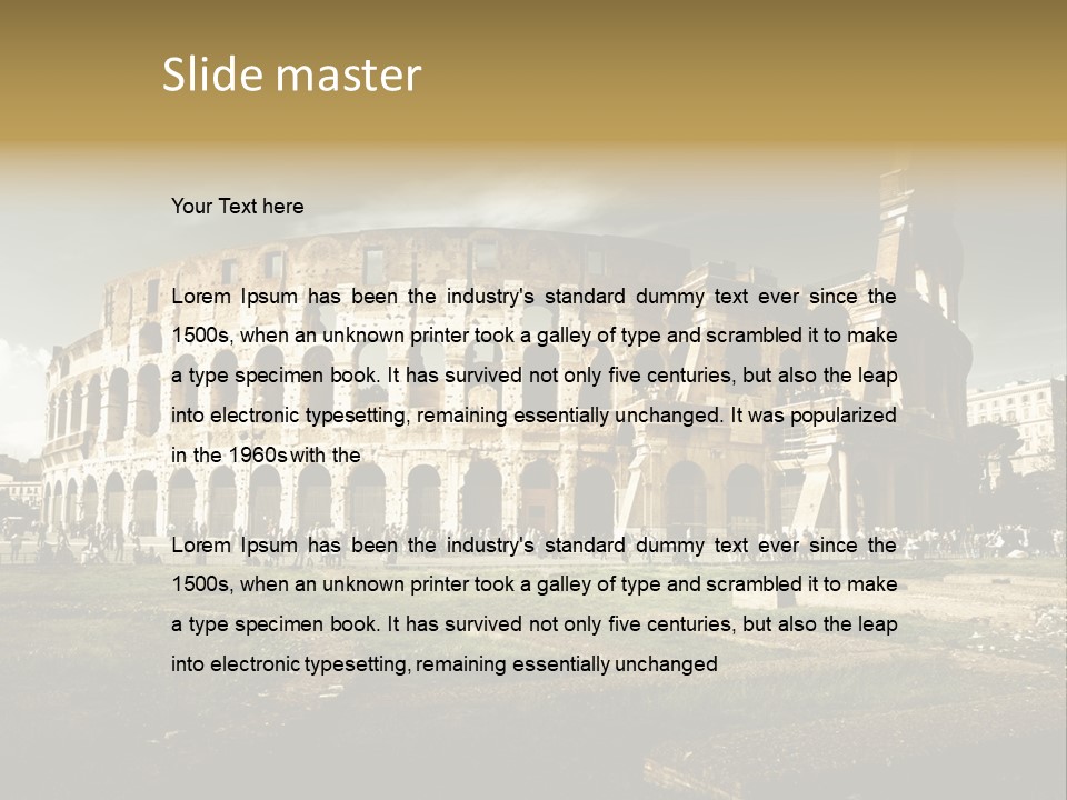 Arc Architecture Forum PowerPoint Template