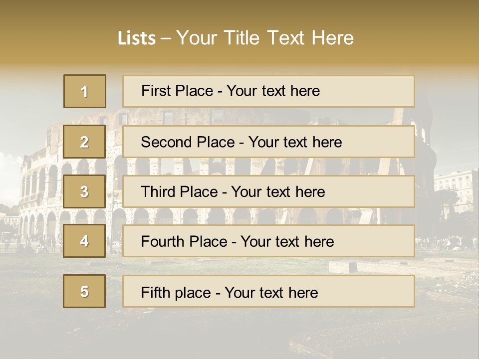 Arc Architecture Forum PowerPoint Template
