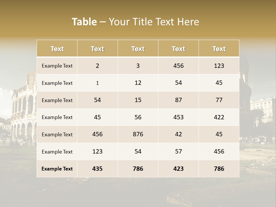Arc Architecture Forum PowerPoint Template