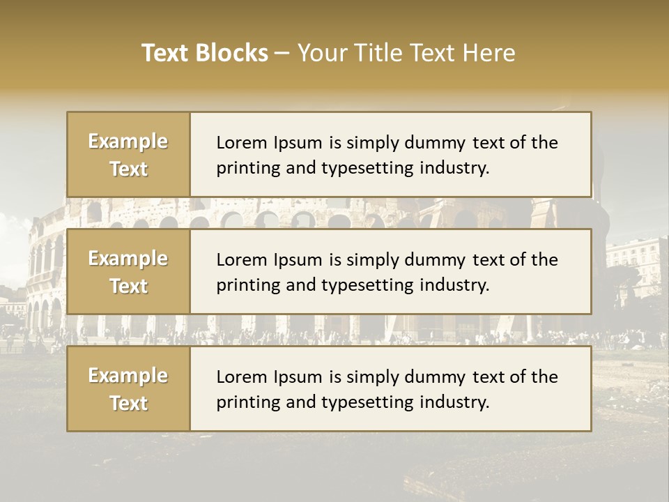 Arc Architecture Forum PowerPoint Template