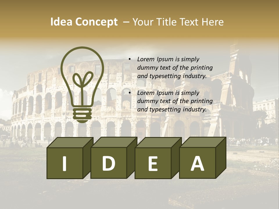 Arc Architecture Forum PowerPoint Template