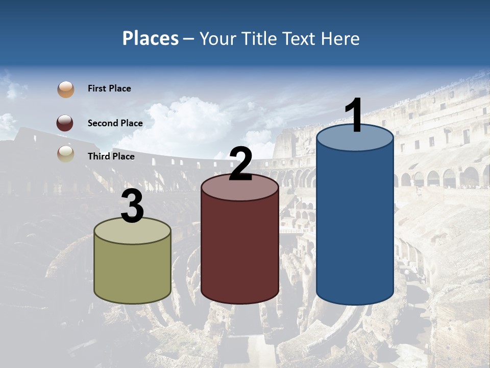 Tourism Roma Amphitheatre PowerPoint Template