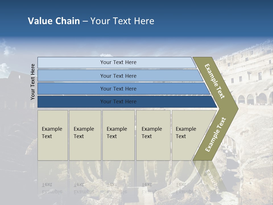 Tourism Roma Amphitheatre PowerPoint Template