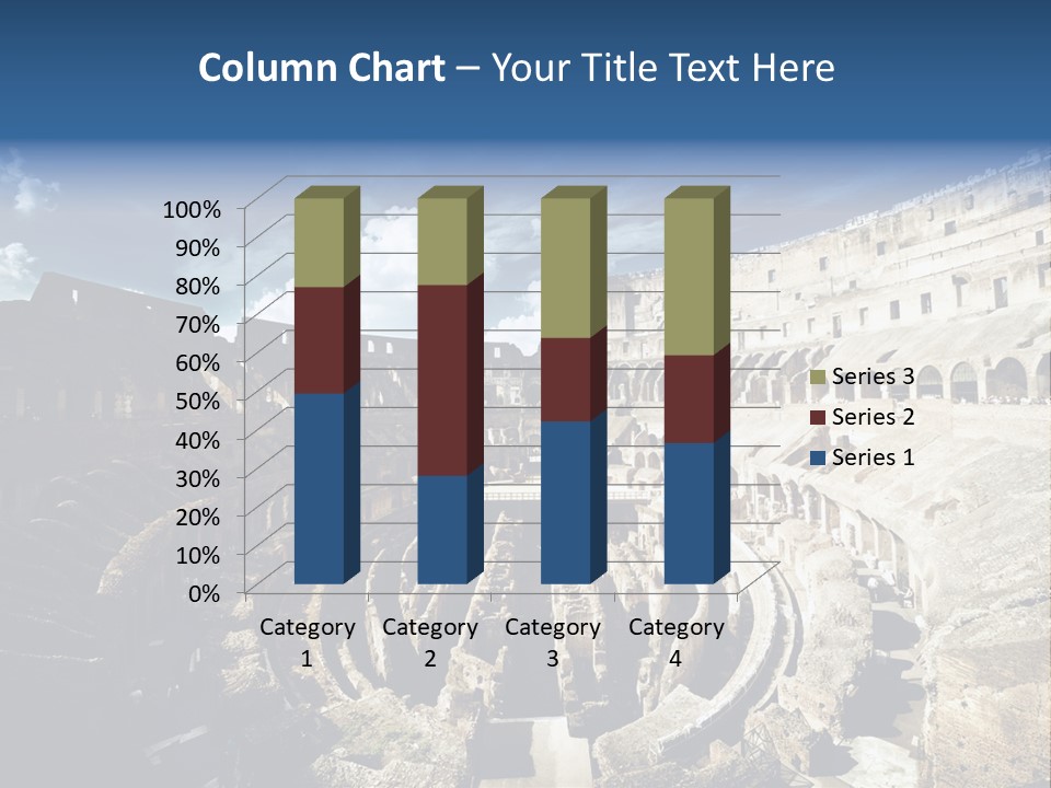 Tourism Roma Amphitheatre PowerPoint Template