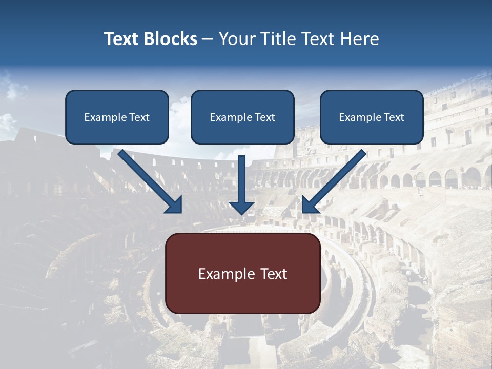 Tourism Roma Amphitheatre PowerPoint Template