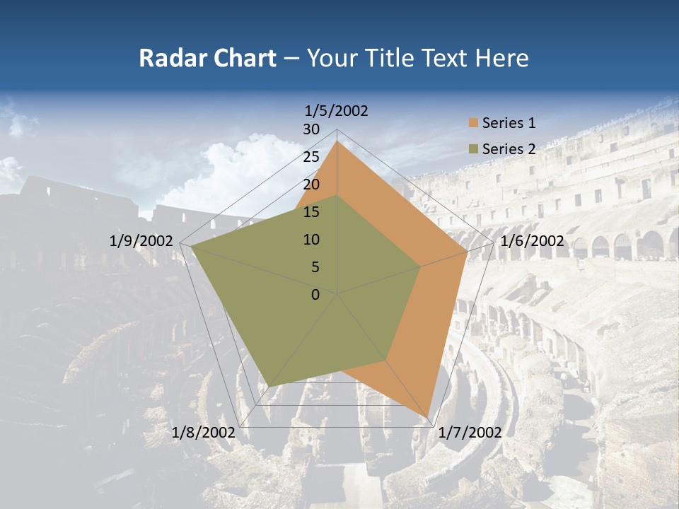 Tourism Roma Amphitheatre PowerPoint Template