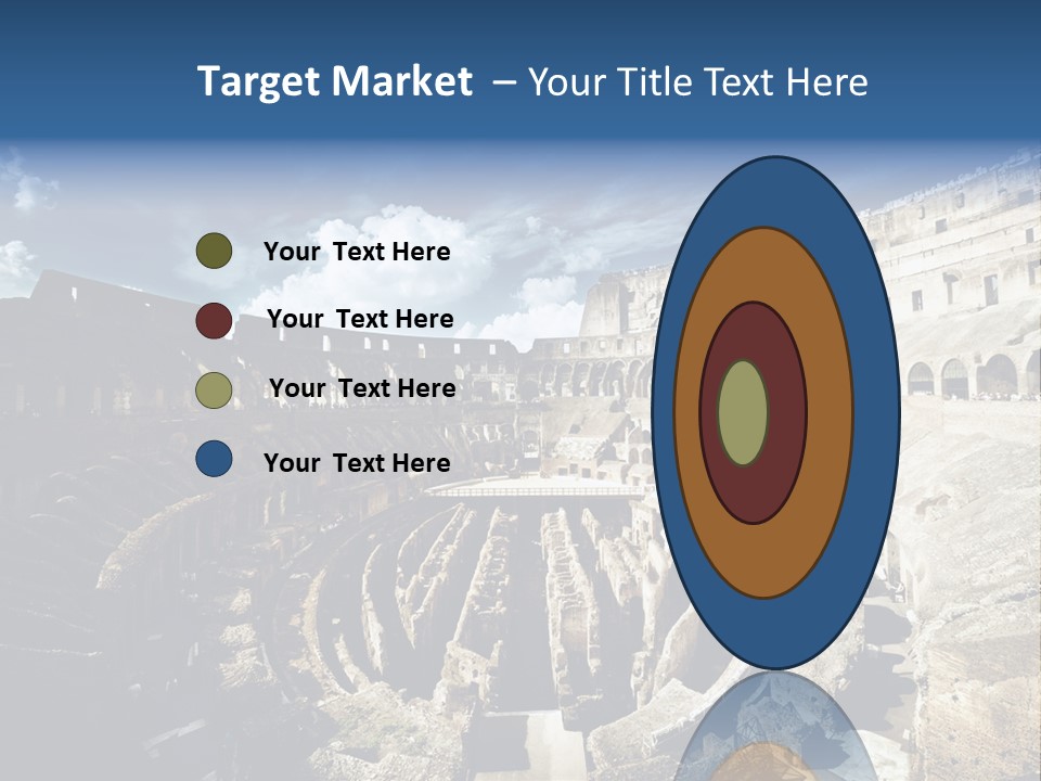 Tourism Roma Amphitheatre PowerPoint Template