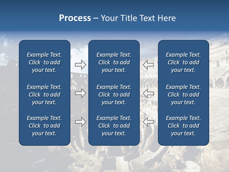 Tourism Roma Amphitheatre PowerPoint Template