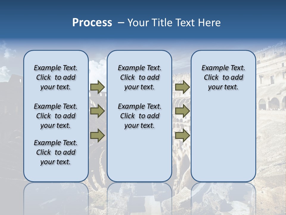 Tourism Roma Amphitheatre PowerPoint Template