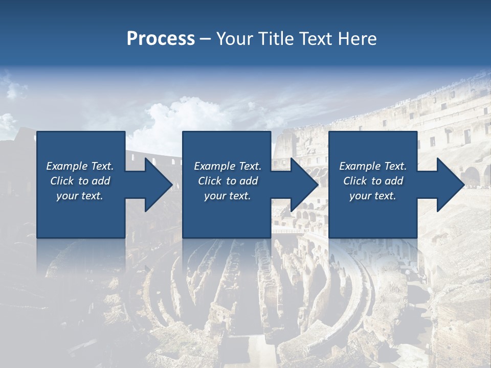 Tourism Roma Amphitheatre PowerPoint Template