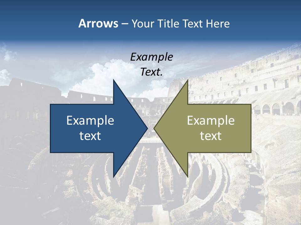 Tourism Roma Amphitheatre PowerPoint Template