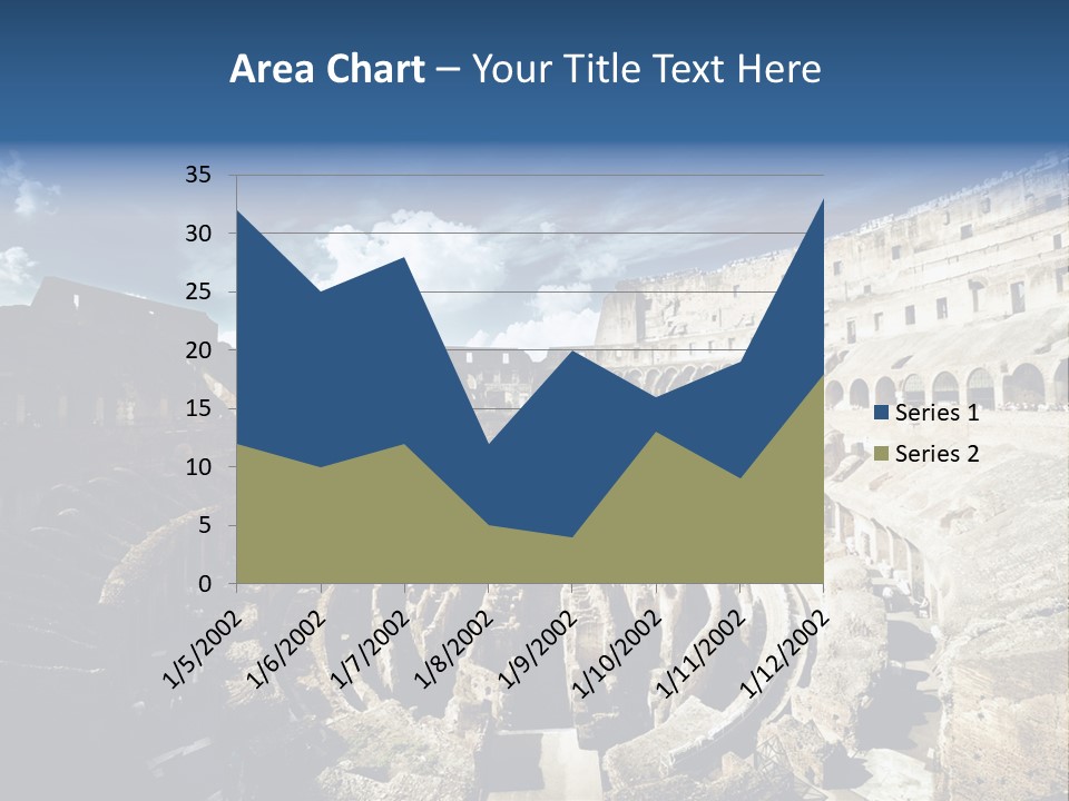 Tourism Roma Amphitheatre PowerPoint Template