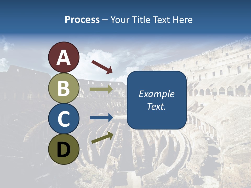 Tourism Roma Amphitheatre PowerPoint Template