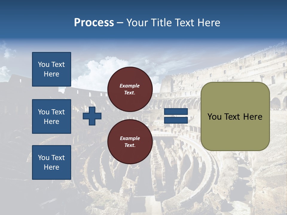 Tourism Roma Amphitheatre PowerPoint Template