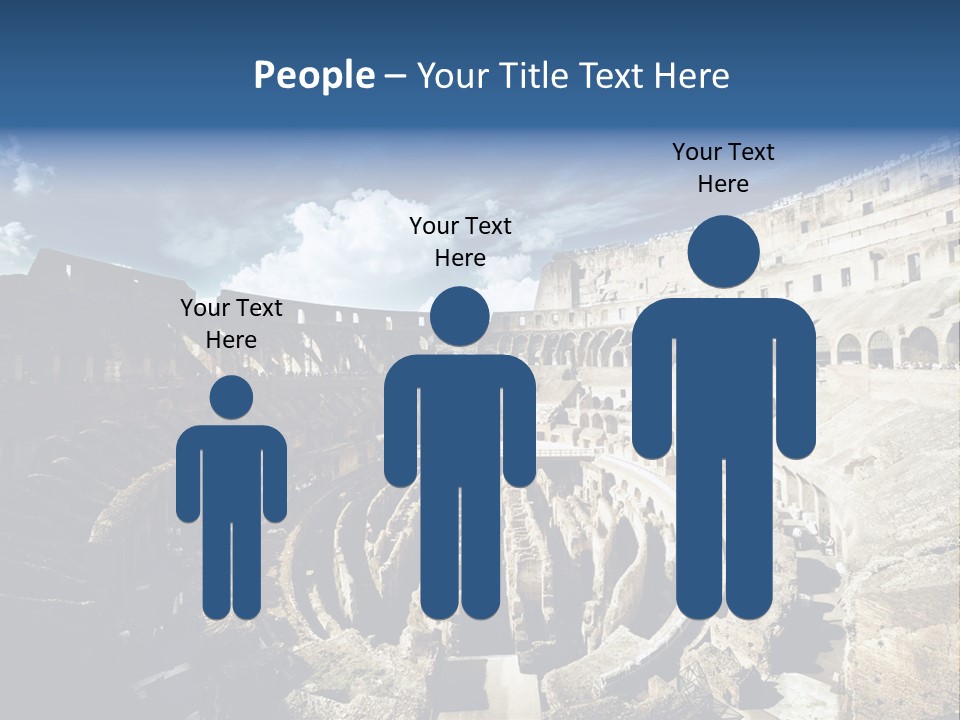 Tourism Roma Amphitheatre PowerPoint Template