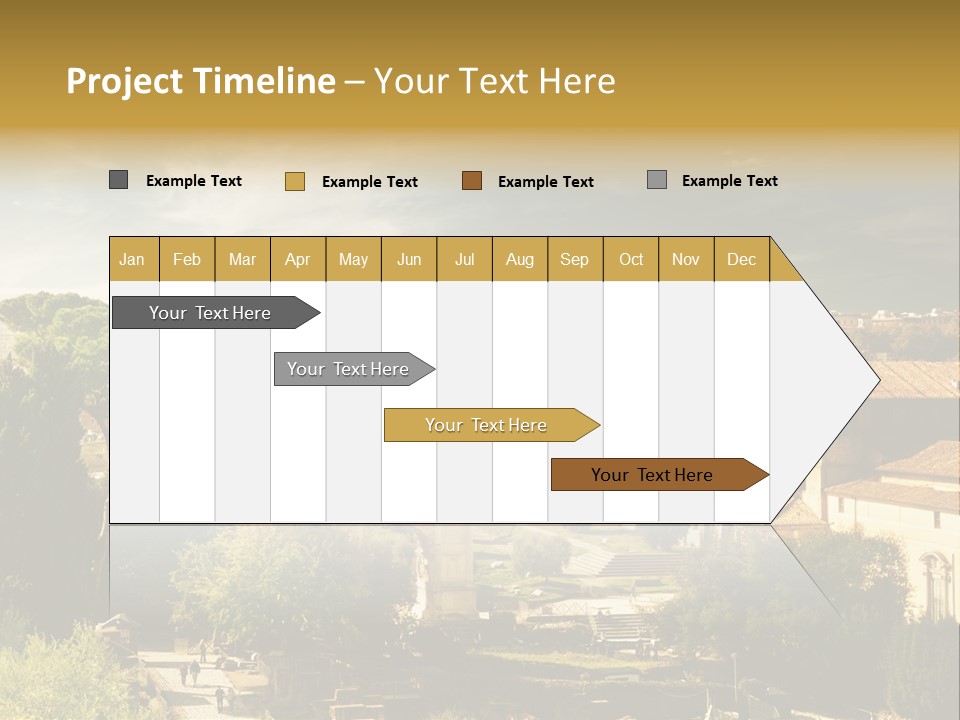Italian Colosseum Sky PowerPoint Template
