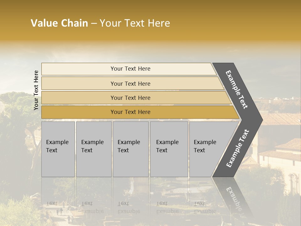 Italian Colosseum Sky PowerPoint Template