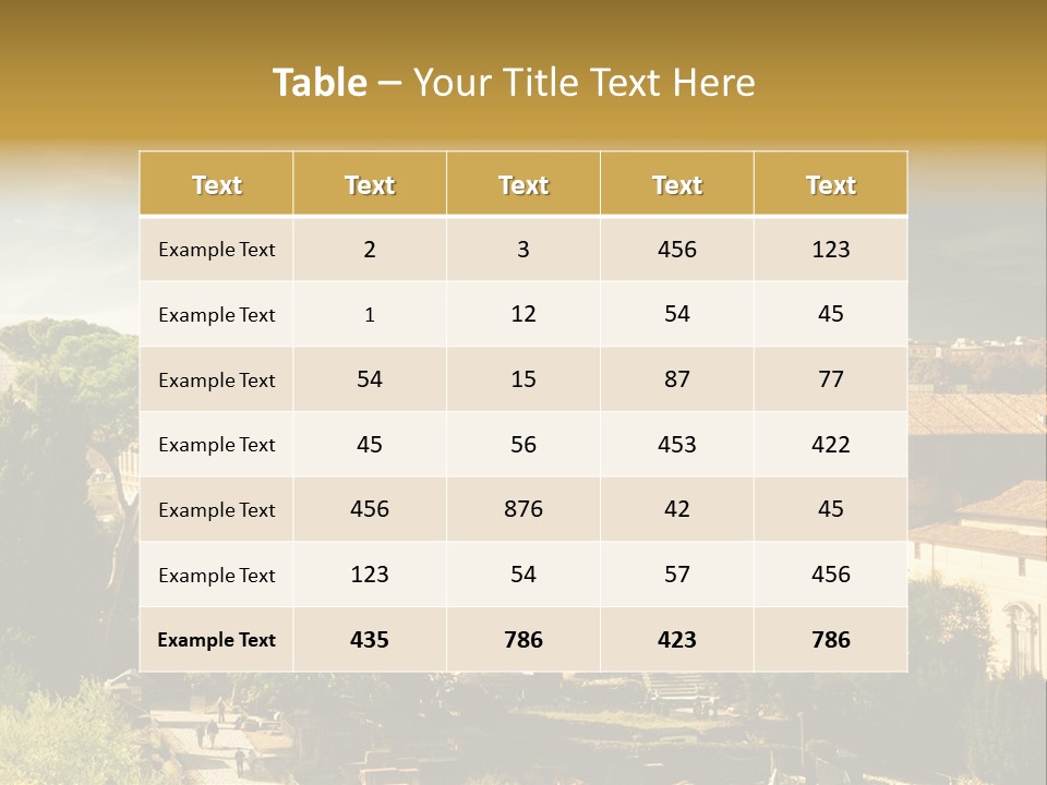 Italian Colosseum Sky PowerPoint Template