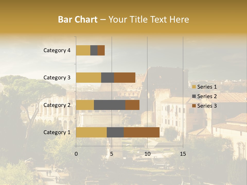 Italian Colosseum Sky PowerPoint Template
