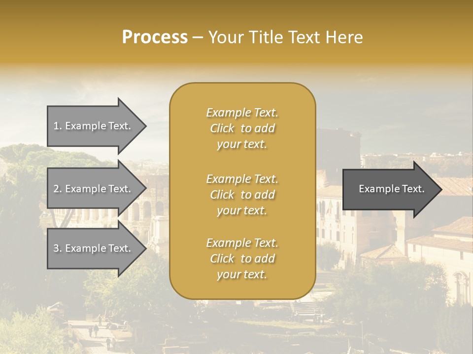 Italian Colosseum Sky PowerPoint Template