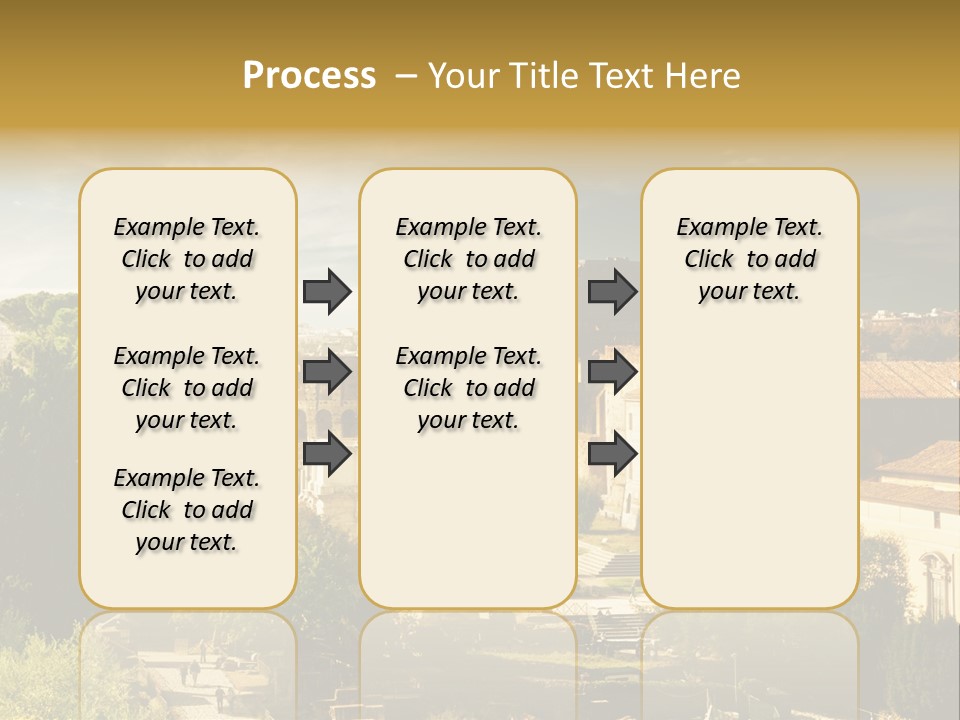 Italian Colosseum Sky PowerPoint Template