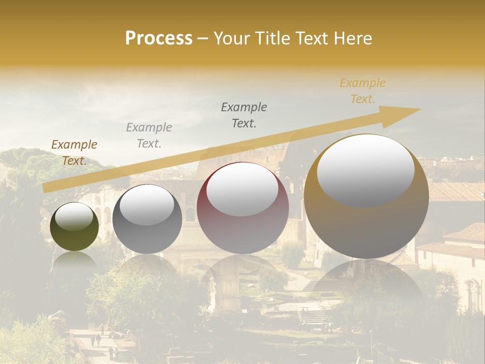 Italian Colosseum Sky PowerPoint Template