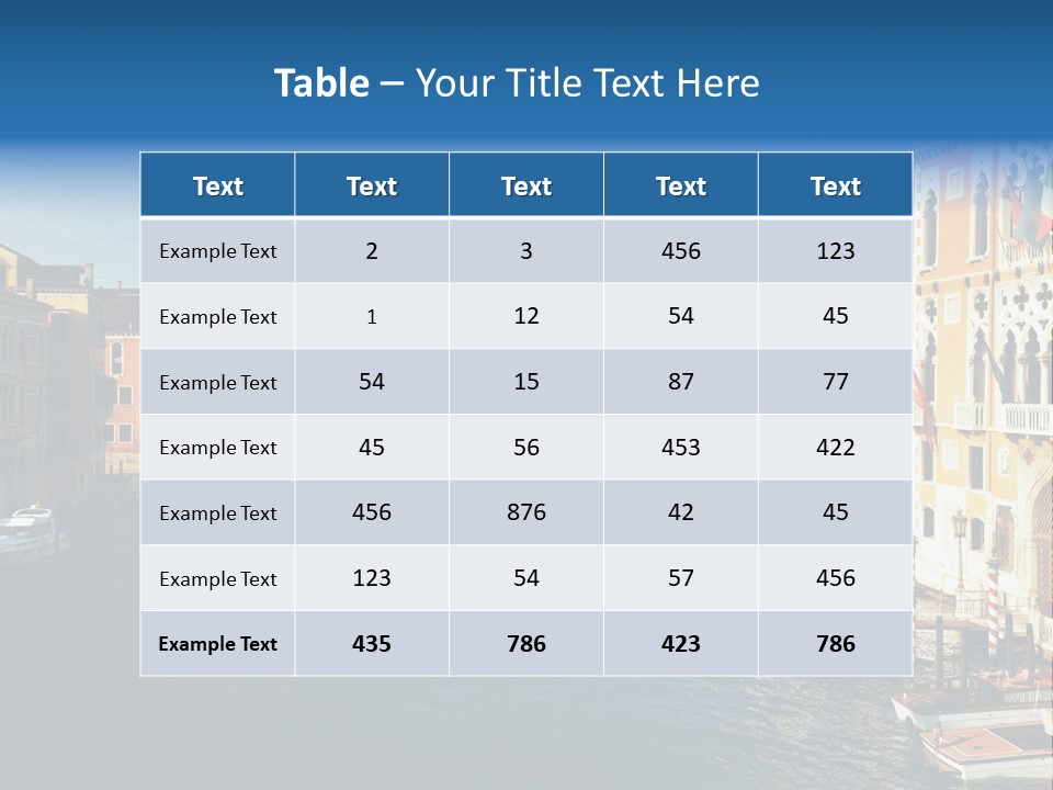 Basilica Romance Summer PowerPoint Template
