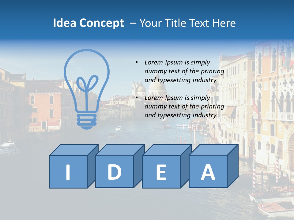 Basilica Romance Summer PowerPoint Template