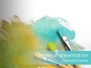Organic Natural Artistic PowerPoint Template