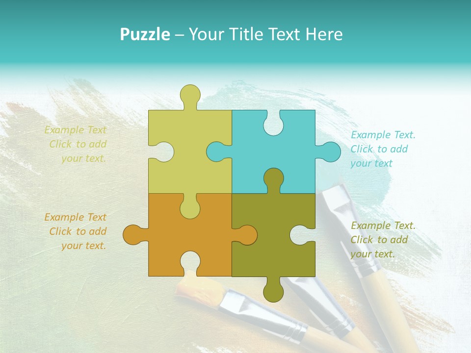 Organic Natural Artistic PowerPoint Template