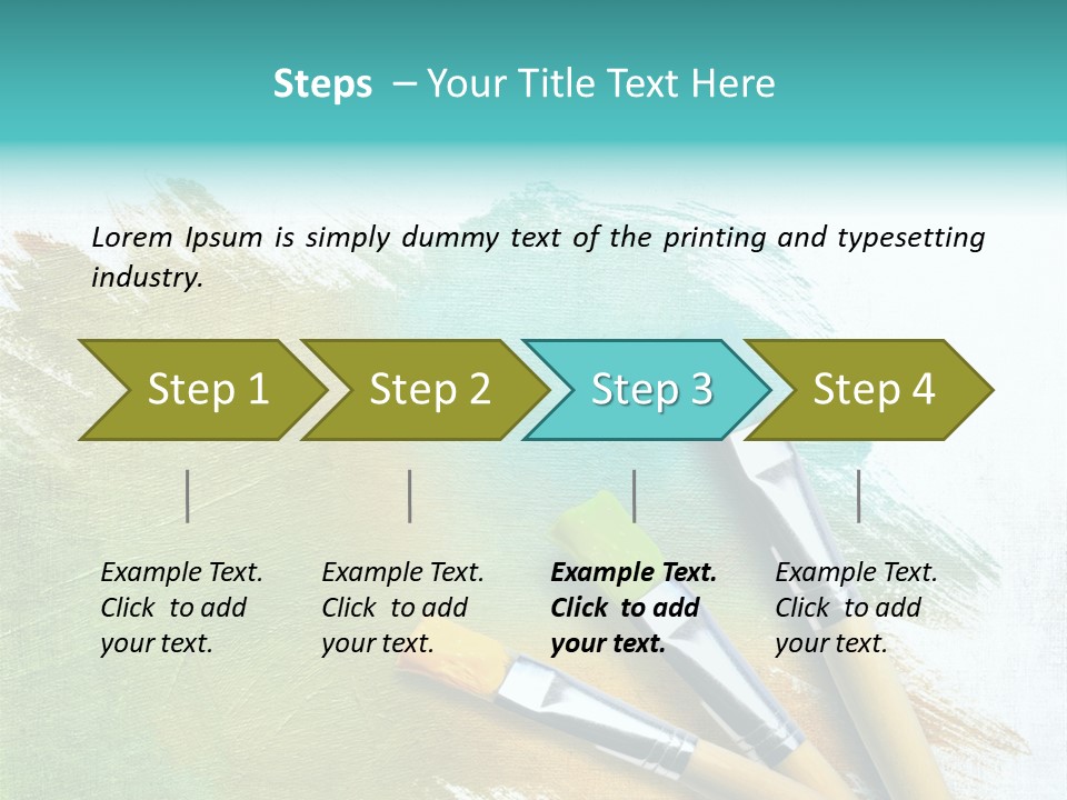 Organic Natural Artistic PowerPoint Template
