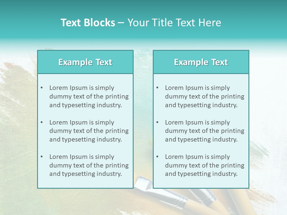 Organic Natural Artistic PowerPoint Template