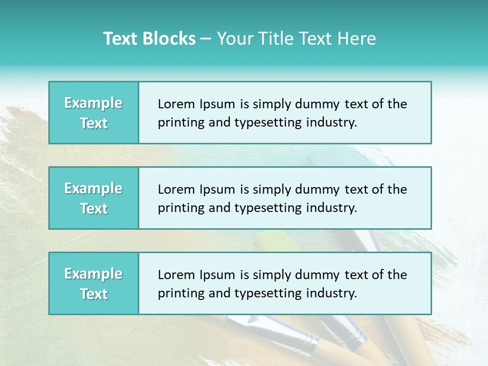 Organic Natural Artistic PowerPoint Template