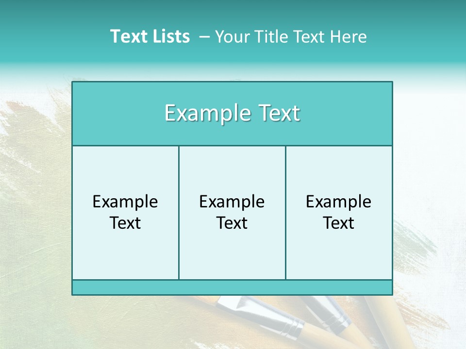 Organic Natural Artistic PowerPoint Template